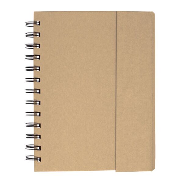 Spiral Notebook With Sticky Notes & Pen 5.75" X 7.25" Thumbnail