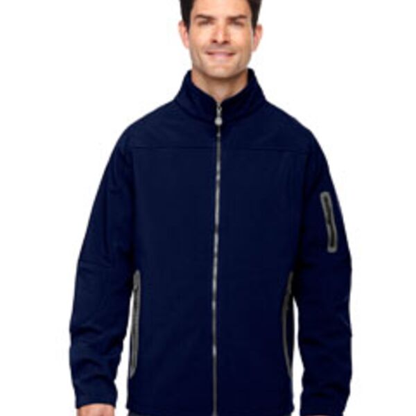 Men's Three-Layer Fleece Bonded Soft Shell Technical Jacket Thumbnail